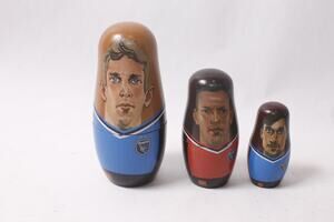 San Jose Quakes Stacking Figurines Collectible MLS Souvenir ~ 260608-WH 1009